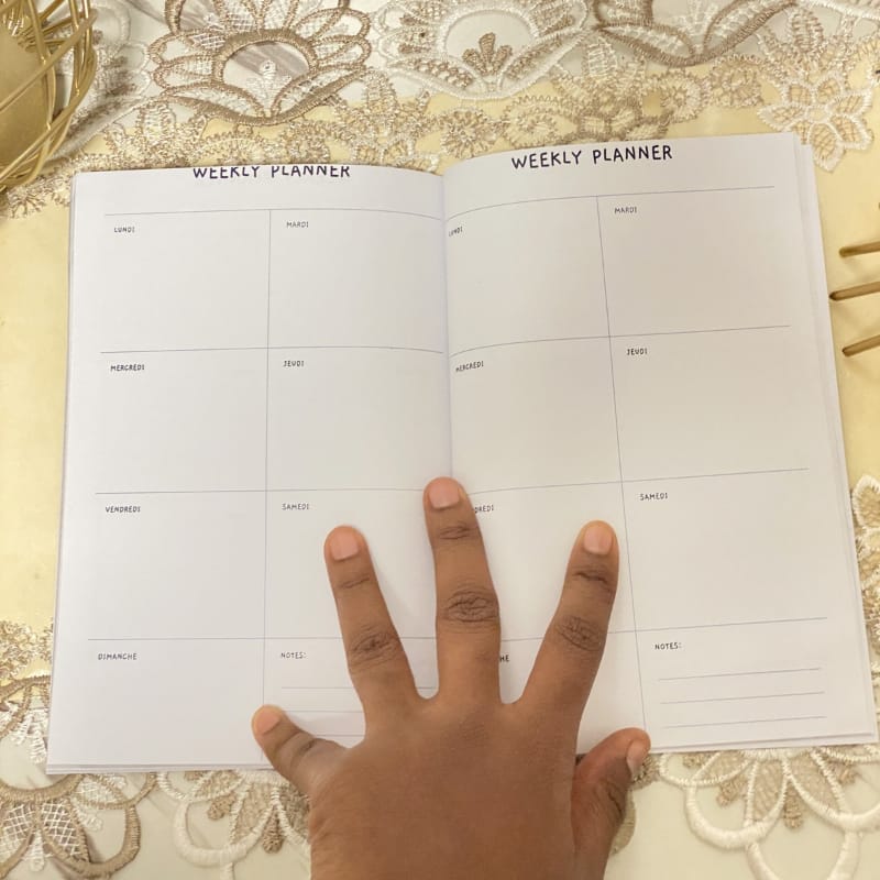 Tracker planner Homme